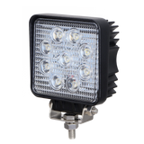 Industrial 4" 27w Square LED Work Light Flood