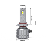 9005 Velocity 2.0 LED Headlight Bulbs (Pair)