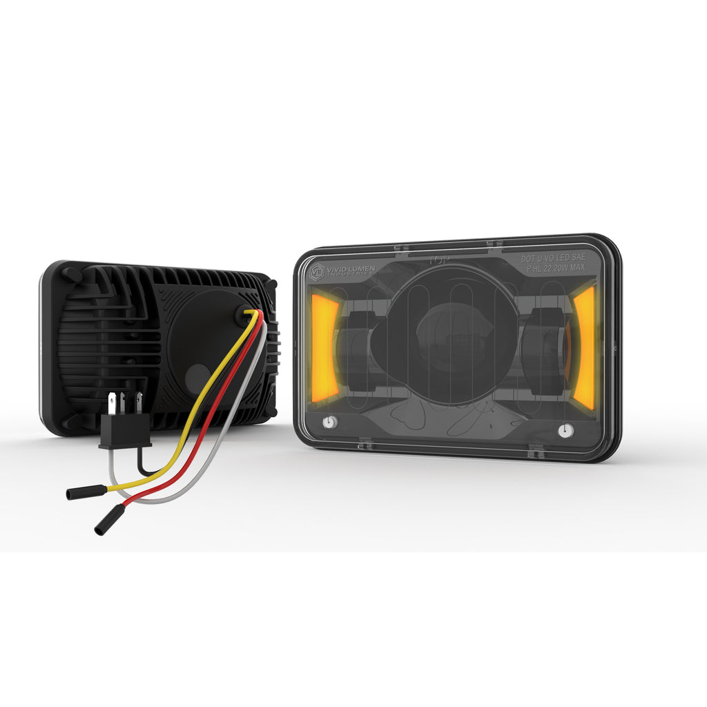 Triple Threat Heated 4x6 Headlight
