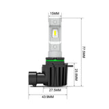 9012 Velocity Plus LED Headlight Bulbs (Single)