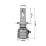H4 Velocity 2.0 LED Headlight Bulbs (Pair)