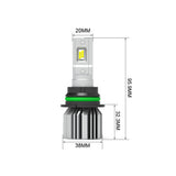 9004 Velocity Plus LED Headlight Bulbs (Single)