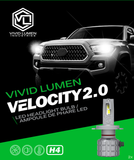 H4 Velocity 2.0 LED Headlight Bulbs (Pair)
