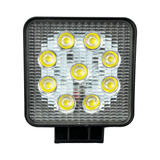 Industrial 4" 27w Square LED Work Light Flood