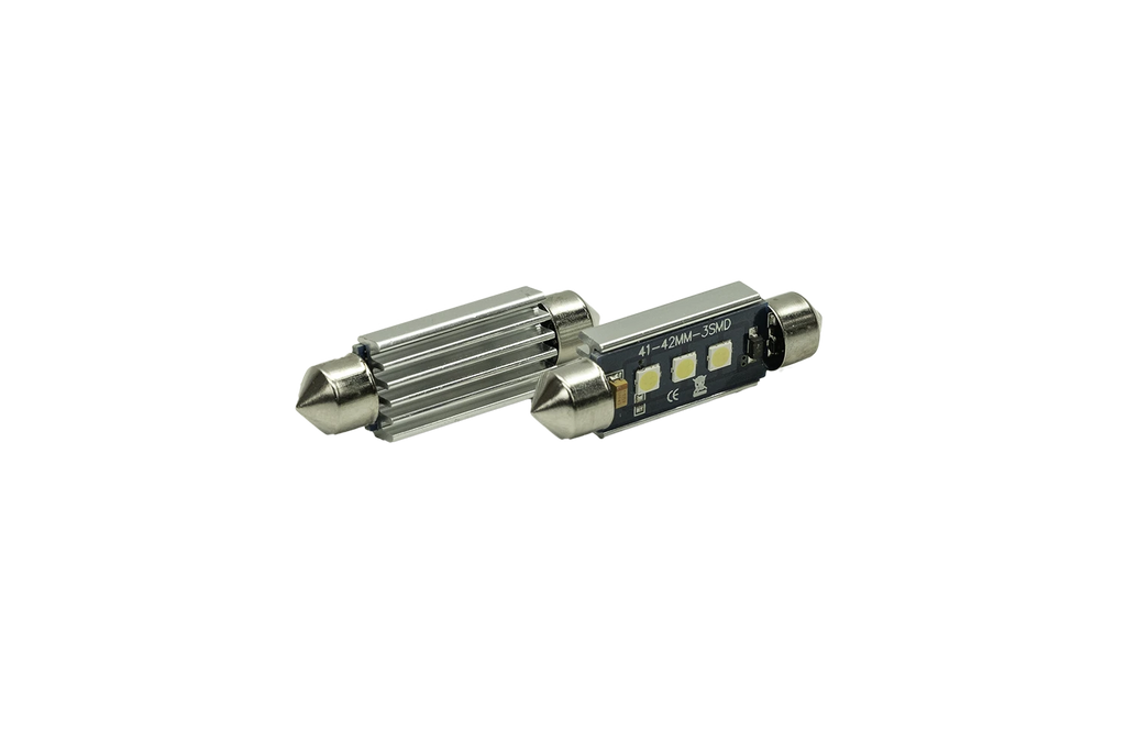 211 White Festoon Interior LED Bulbs - Upgrade your vehicle's lighting system with enhanced visibility and reliability.