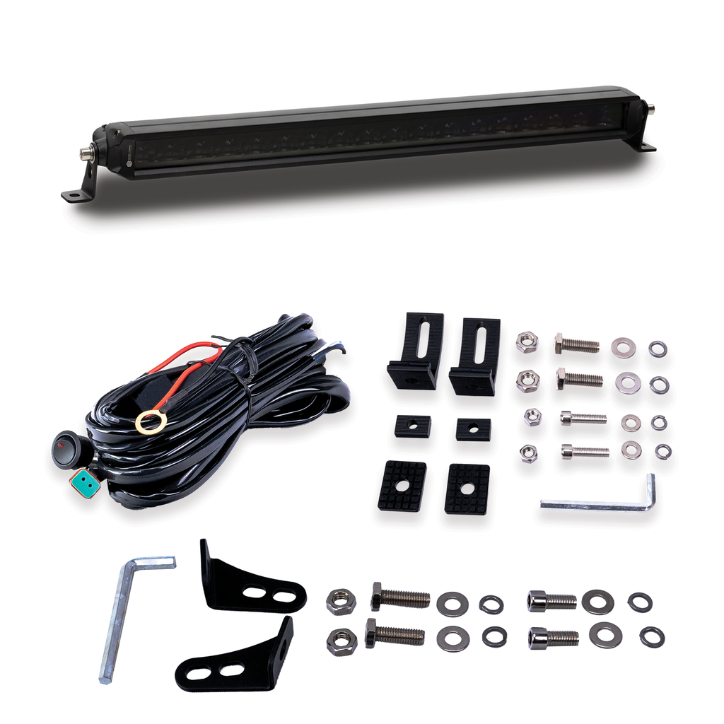 Compact Street Legal LED Light Bar - Optic Series
