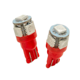 Pair of 194 Red LED Bulbs Long Lasting - Upgrade Your Vehicle's Lighting for Enhanced Appearance and Safety - Vivid Lumen Industries