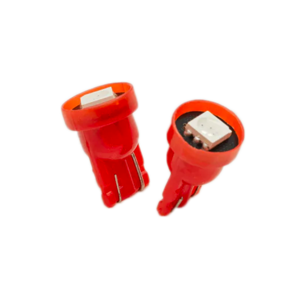 194 Red Mini LED Bulbs - Upgrade Your Vehicle's Lighting with Enhanced Brightness and Reliability - Vivid Lumen Industries