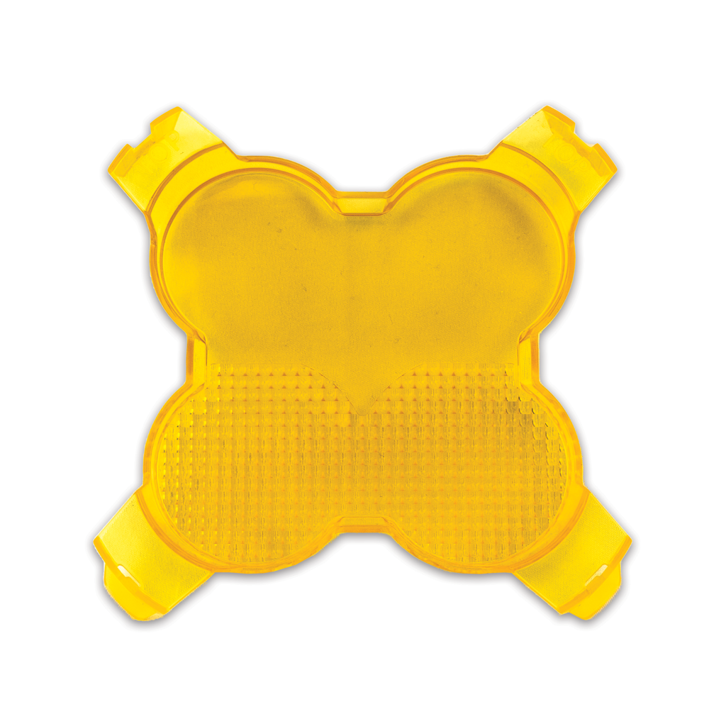 Off-road light pod cover for improved visibility during nighttime adventures