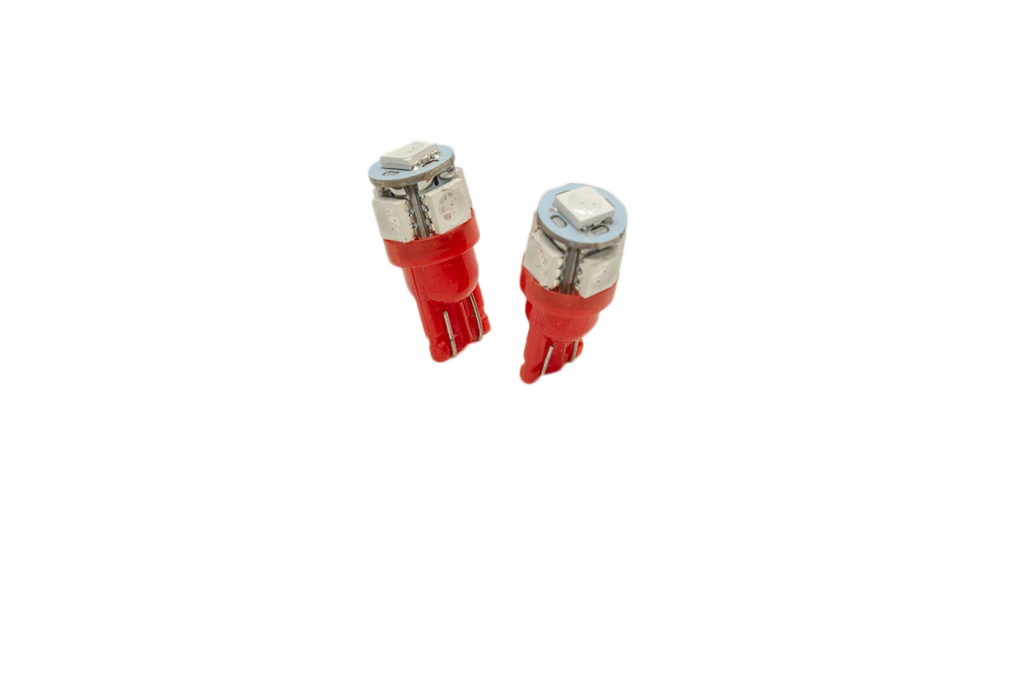 Bright and Long-Lasting 194 Red LED Bulbs - Illuminate Your Vehicle with Superior Visibility and Safety Features