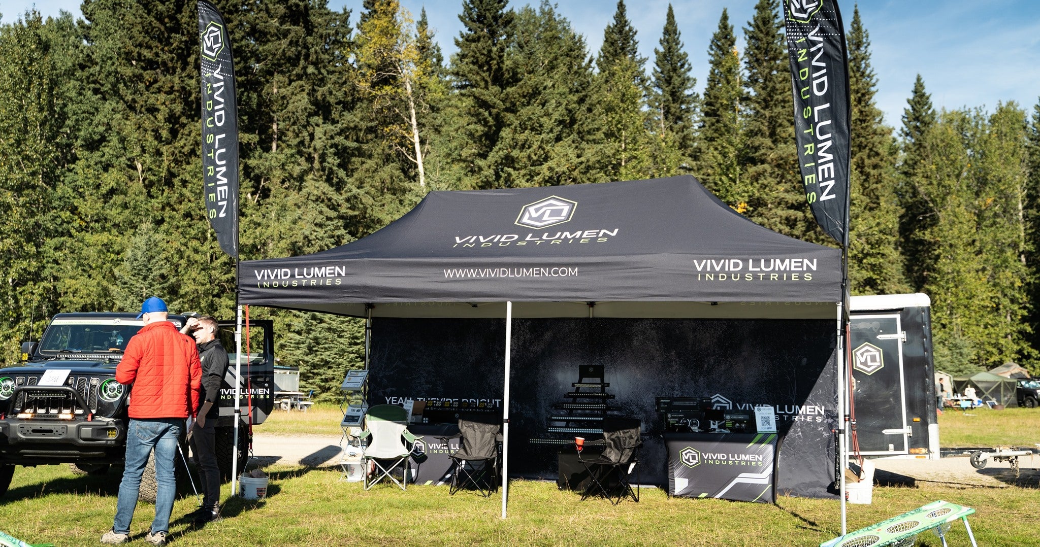 Vivid Lumen Industries at the Alberta Outdoor Adventure Expo - Vivid Lumen Industries