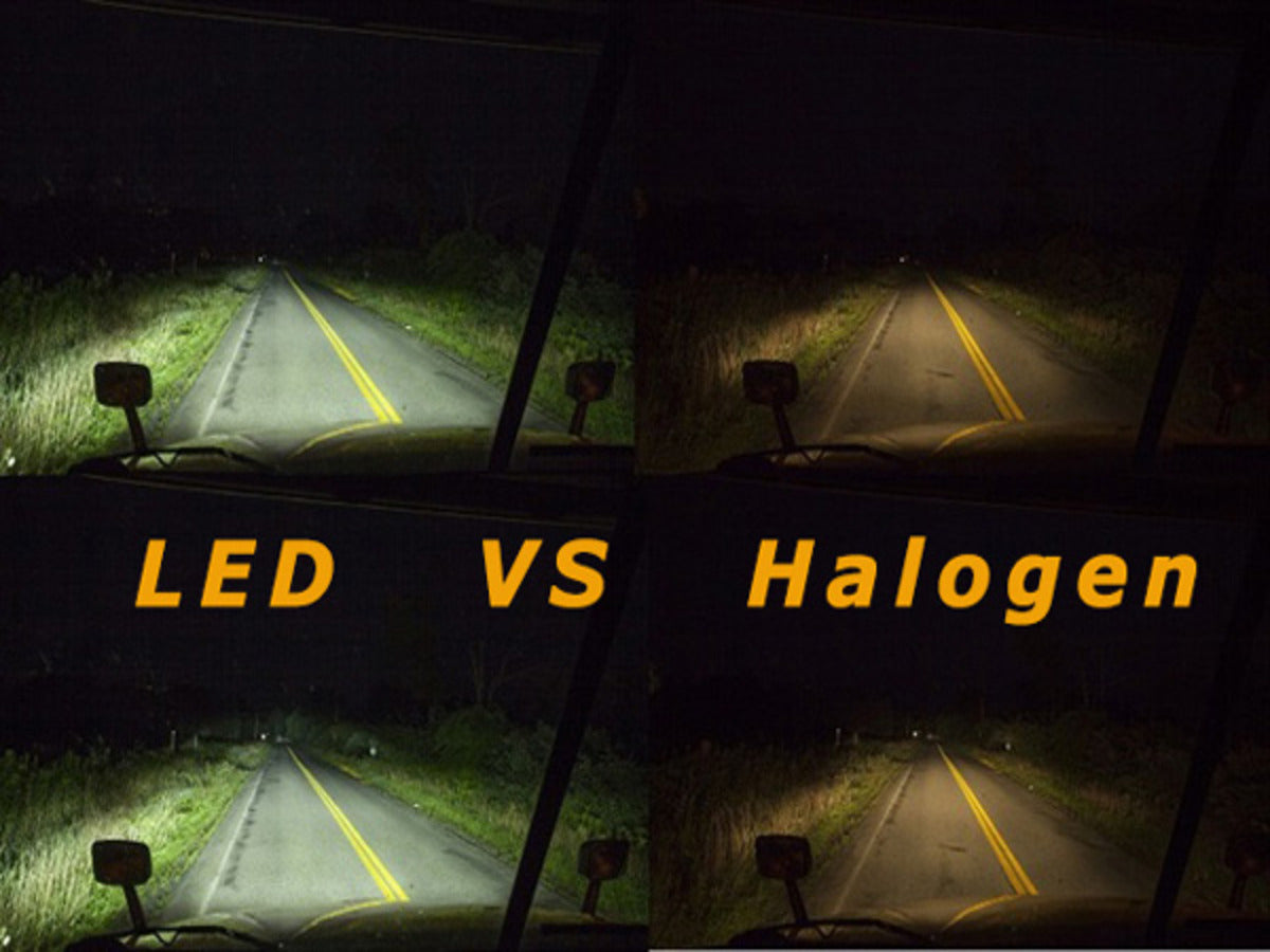 LED vs Halogen Headlight Bulbs - Which Is Better? - Vivid Lumen Industries