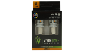 Upgrade your vehicle's lighting with reliable 1156 Amber LED Bulbs for enhanced safety and performance - Vivid Lumen Industries 