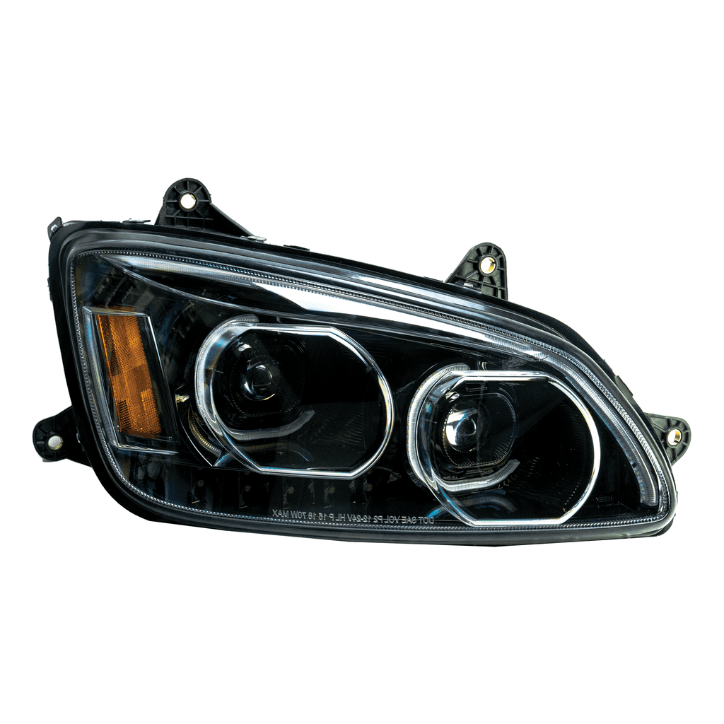 Led top headlamp assembly