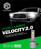 9005 Velocity 2.0 LED Headlight Bulbs (Pair)