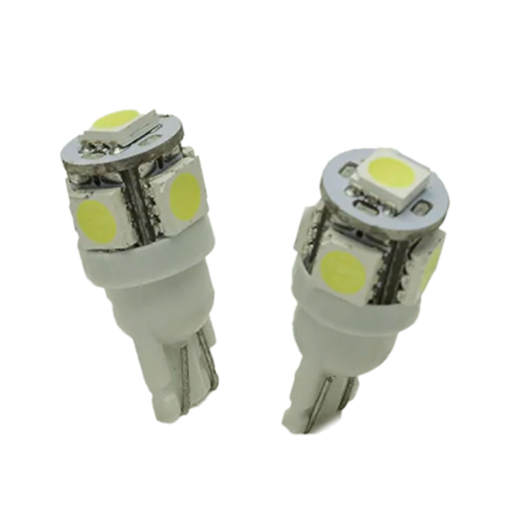 194 White LED Bulbs Long Lasting (Pair) - Upgrade Your Vehicle's Lighting for Enhanced Visibility and Safety
