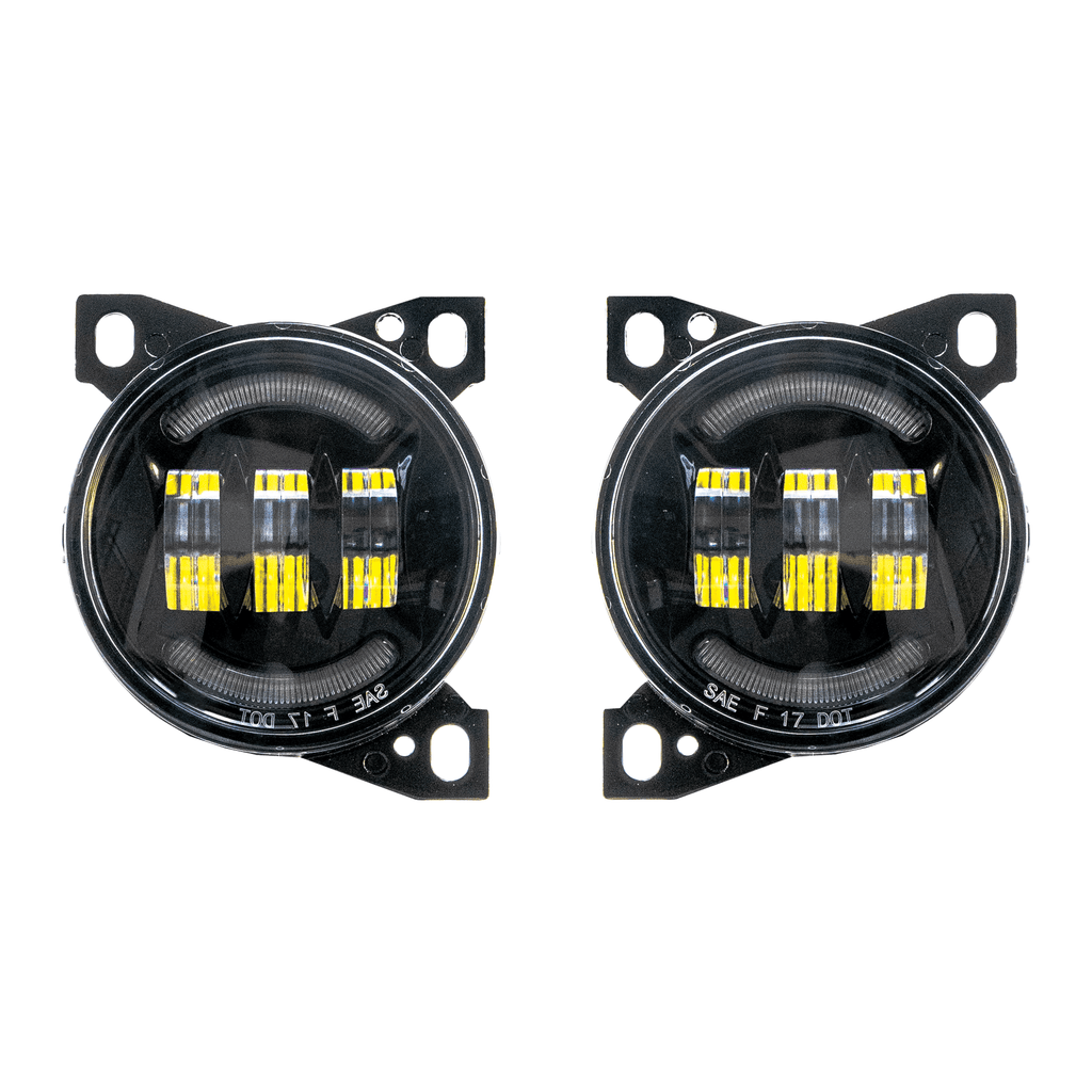 Kenworth T-660 LED Fog Lights - Enhanced Visibility - Front View