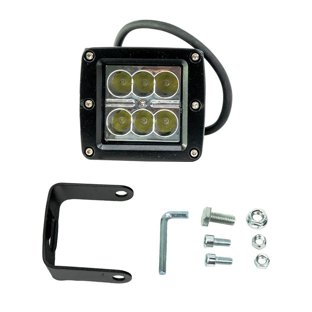 Durable Polycarbonate Lens - Industrial Series LED Work Light for Off-Road Use and Heavy-Duty Applications - Vivid Lumen Industries